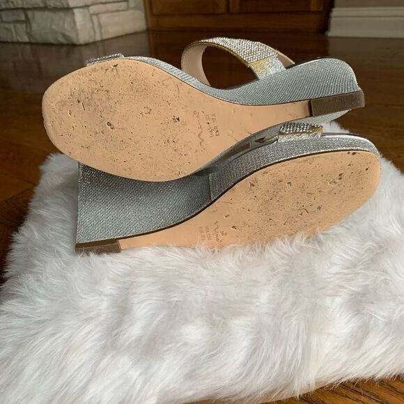 Nina Rhinestone Embellished‎ Sandals - Picture 10 of 11